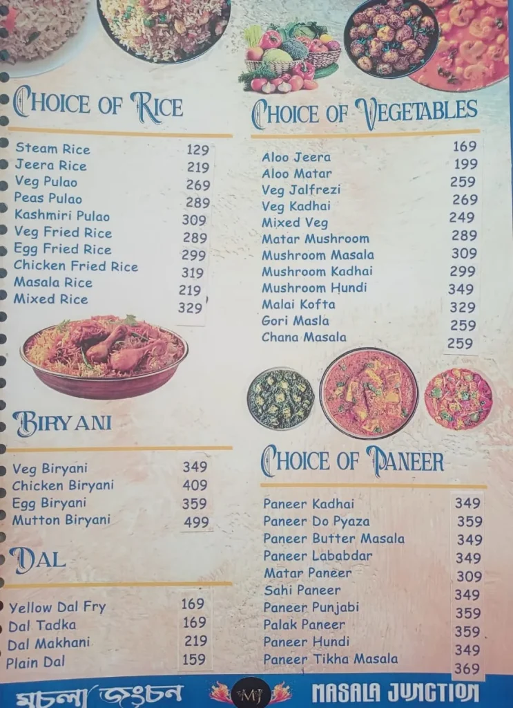 Food Menu List 6