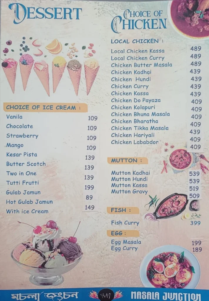 Food Menu List 7